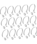 60 Pack Plastic Curtain Rings For Rods Thick Durable Construction With Smooth Glide For Heavy Curtains Easy Install No Snag
