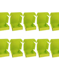 10 Pack Green Corrugated Shipping Boxes For Mailing And Transport, Sturdy No Tape Or Glue Assembly; open view showing assembly.