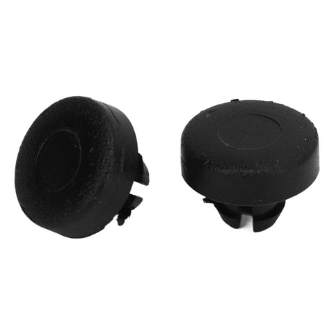 Black Boot Lid Hinge Stops 12832495 Replacement For 9 3 Convertible 2004 Onwards, made in high-strength ABS material for durability.