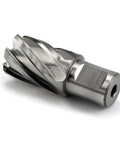 Heavy Duty HSS Annular Cutter Drill Bit with Weldon Shank for precise metal cutting applications.