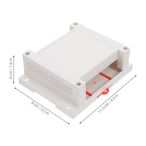 Weatherproof Outdoor Electrical Junction Box In Gray Flame Retardant ABS Plastic Industrial Enclosure for wall sockets and control panels