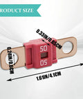 3 Pack 50 Amp Bolt On Fuse Heavy Duty High Current Mini Midi Style With Tin Plated Terminals Flame Resistant Housing Easy Go Install For Trucks Rv Buses And Golf Carts Built Like A Tank measuring 1.61 inches.