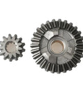 Heavy Duty Outboard Gear Kit For 9.9 And 15 HP 2 Stroke Engines Perfect For Replacing Worn Shift Mechanisms With Easy Install Using Your Garage Tools. two metal gears