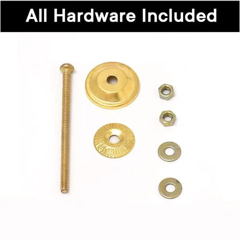 All hardware included for Pink Ceramic Crackle Drawer Knobs Set For Kitchen Cabinets Doors And Dressers, 50 Piece Rust Free Luxury Hardware Pulls.