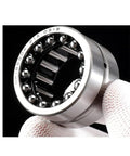Needle Roller Bearing Kit Angular Contact NATB5913 NATA5913 Double Row Precision Sealed Steel Heavy Duty Low Friction Runs Smooth With Tight Seals Dirt Proof Long Lasting Performance For Any Machine Or Home Car Rig Today Dope Quality Guaranteed. 65x90x38mm steel sealed bearing in gloved hand