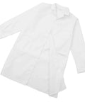 Mens Lab Coat Costume For Adults, Breathable White Doctor Jacket, Skin Friendly Medical Coat For Medical Students, Doctors