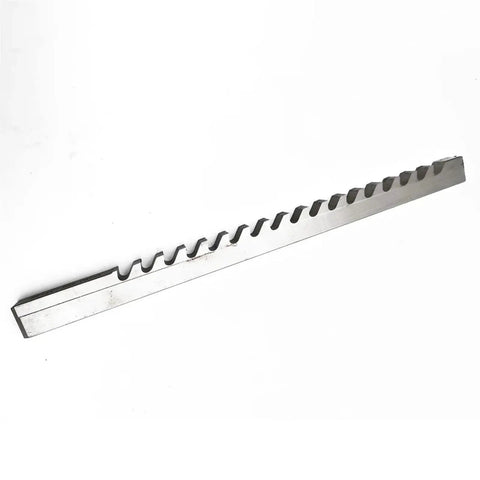 Push Type Keyway Broach 14mm D1 Metric Size With Shims For CNC Router Metalworking, High Speed Steel Construction, Precision Teeth Tool