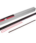 8 Ft Garage Door Opener Extension Kit For Tube Style Chain Rails No Fuss Install To Fully Open 8 Foot Doors Compatible With 1035 1135 2033 2035 3035 7035 Chain Drive Openers Metallic Finish displayed with parts and packaging
