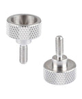 Standard M4 Button Head Cap Screw In Brass Nickel Plated Finish Thumb Screw Style With 9mm Thread Length Durable Hardware
