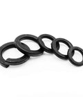 Beefy DIN127 GB93 Black Grade Eight Point Eight Steel Spring Washer Set M2 Through M24 Split Lock Elastic Gasket in various sizes