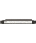 Heavy Duty 32 Port Rack Mount Kvm Over Ip Switch front view with HDMI and USB ports for remote server control.