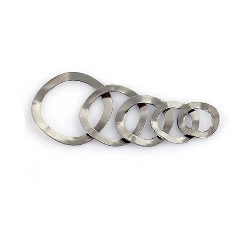 All In One Heavy Duty Stainless Steel Washer Kit 1050pcs M3–M19, 304 Grade Spring Washers With Three Wave Crest Gasket Design, Distributes Pressure, Prevents Loosening, And Keeps Fasteners Tight For Auto, Home, And DIY Projects.