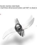 Martensitic stainless steel blades of 4500G High Speed Swing Type Grain Mill Grinder 2200W Stainless Steel Pulverizer
