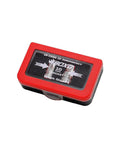 10mm Emergency Socket Set Two Piece One Quarter Inch And Three Eighths Inch Drive Six Point Sockets Chrome Vanadium Steel in red case