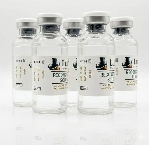 Mixing Solution -30ml-6 Pack in Glass Vials, Triple Sealed, Ultra Clean | Made in USA