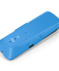 Culnflun Stud Detector Wall Stud Finder Stud Finder Wall Scanner Electronic Stud Finder Stud Sensor with LED Indicator for Wood Metal Studs Detection (Blue) top view showing blue housing and sensor buttons.