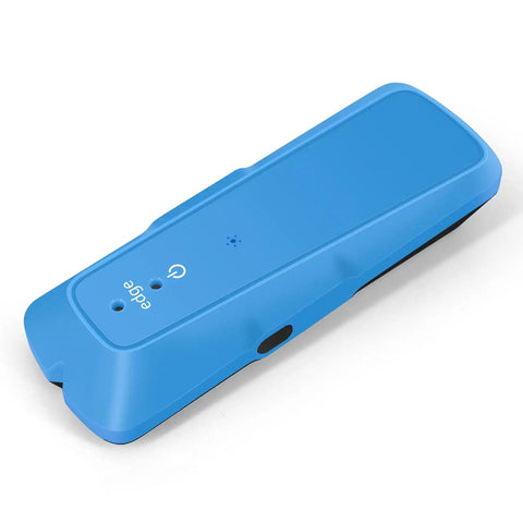 Culnflun Stud Detector Wall Stud Finder Stud Finder Wall Scanner Electronic Stud Finder Stud Sensor with LED Indicator for Wood Metal Studs Detection (Blue) top view showing blue housing and sensor buttons.