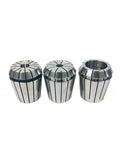 Ultra Precision ER40 Chuck Collet Set 2mm to 32mm Range With 0.008 Tolerance For Heavy Duty Machining And High Grade Durability Using American Slang Ready - three collets