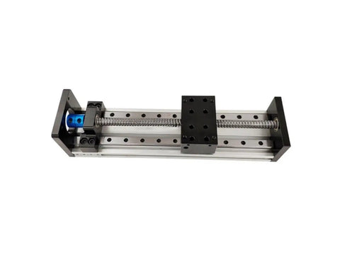 Two Piece Heavy Duty Linear Guide Motion Module Rail Table With Right Connect Board 500mm Stroke 0.03mm Accuracy on aluminum frame