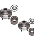 2 Piece Front Wheel Bearing And Hub Assembly For Ford Transit Connect 2.0L 2010 2013 And 2011 2012 5 Lug Direct Replacement OE Style Fitment Ships From USA shown in full view