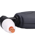 PT31 Plasma Torch Head With Anti Slip ABS Handle For Cut 50 Cutting Machines; close-up showing copper nozzle detail.