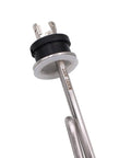 120V 1650W Foldback Tri Clamp Stainless Steel Immersion Water Heater With 3 Wire Locking Plug L5-30 For 1.5 Inch Tri Clamp Fittings