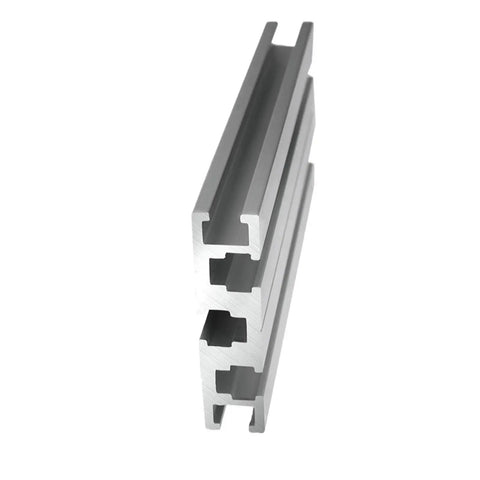 1560T Aluminum Extrusion Frame Silver Anodized 15x60mm Linear Guide Profile For Industrial Fence Equipment Framework Stand Edge 650mm Long