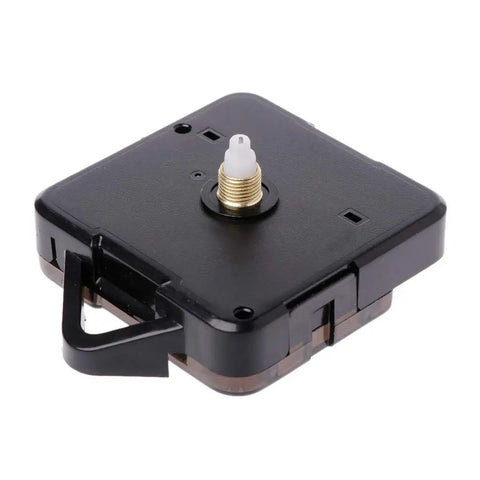Quartz Clock Movement Kit With Hands For DIY Wall Clock Repair, Replacement Parts Set, showing plastic housing detail