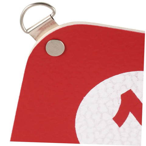 Close-up of metal hanger and corner detail on Two Pack Dual Sided Fencing Target For Home Use Sturdy Puncture Resistant Training Accessory