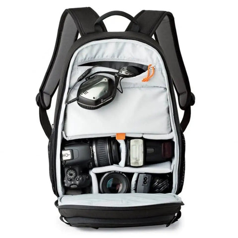 Rugged Outdoor Camera Backpack For DSLR Gear Fits Kit Lens Up To 18 To 135mm Plus Extra Lenses And Flash Weather Resistant