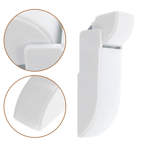 Close-up of Beefy Heavy Duty Freezer Door Hinge With Strong Spring, Universal Chest Freezer Lid Replacement For Home Kitchens