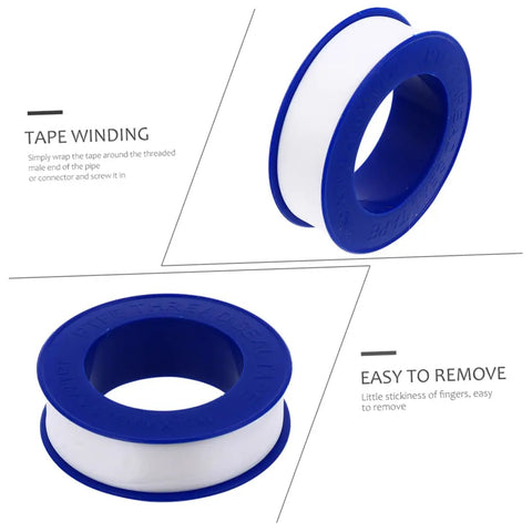 High Temp PTFE Plumbing Tape Sealant For Outdoor Use All Weather Acid And Alkali Resistant Plumber Tape Leak Proof
