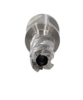 Ready High Speed Steel Annular Cutter With A Precise 3/4 Inch Cutting Diameter And Sturdy Weldon Shank Plays Nice With Magnetic Drills Mills And Big Drill Presses Built Heavy For All Day Machine Shop Grind - close-up view showing cutting edge.