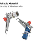 Heavy Duty 1 Inch Aluminum Water Sprayer Gun With 30 To 40 Meter Coverage, zinc and aluminum alloy construction