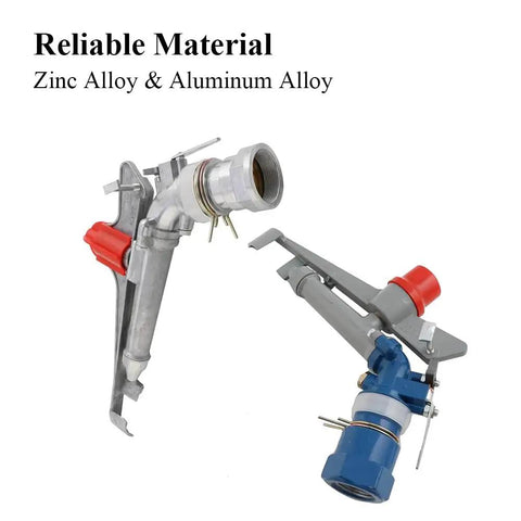 Heavy Duty 1 Inch Aluminum Water Sprayer Gun With 30 To 40 Meter Coverage, zinc and aluminum alloy construction