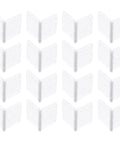 Nylon Hinges For RC Airplane Models Three Sizes Available 16 Pack Durable Fixed Wing Hinge Set For Aileron Rudder And Elevator Flexible Rotation