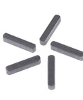 Stainless Steel Drive Shaft Flat Keys Kit M3 M4 M5 M6 Square And Rectangular Keys For High Torque Transmission, 5 flat keys