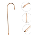 Adjustable Curved Lamp Rod Replacement With Threaded Hardware DIY Quick Fix For Lamp Repairs Versatile Lighting Angles Flexible Table Lamp Rod