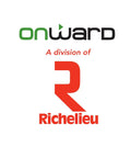 Onward logo, a division of Richelieu, featuring green and red text.