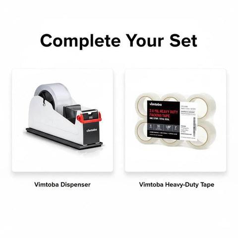 Built Tough Heavy Duty Two Inch Desktop Tape Dispenser With Dual Roll Setup And Non Slip Base For Crisp Cuts And Zero Headaches Top Shelf Desk Gear