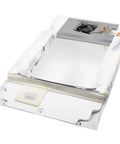 Fresh Food Refrigerator Evaporator Cover Assembly Replacement With Motor And Thermistor for Model Specific Bottom Mount Refrigerators