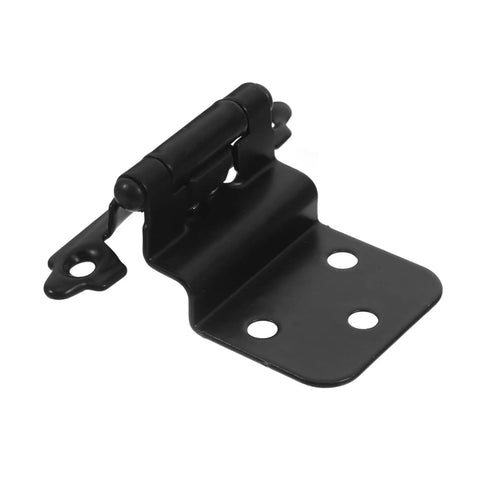 Self Close Spring Door Hinge 3 By 8 Inch Metal Cabinet Hinge Black Auto Closing for kitchen cabinets and home furniture doors