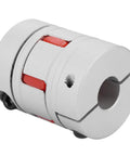 Built Like A Tank Heavy Duty Flexible Shaft Coupler Rock Solid Jaw Coupler for Compressors, Pumps and Hydraulics showing steel construction.
