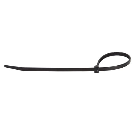 Heavy Duty 10 Inch Nylon Cable Ties Self Locking Zip Ties for Home Office Garage Workshop Cable Management Black Tie Wraps