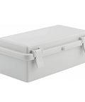 IP65 Weatherproof ABS Junction Box With Lock Dustproof Waterproof Electrical Enclosure showing locking mechanism