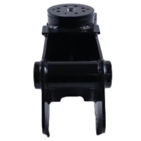 Knockout Platform Rotator Actuator For Jlg Boom Lift 600 solid mount actuator front view, heavy duty hydraulic drive component.