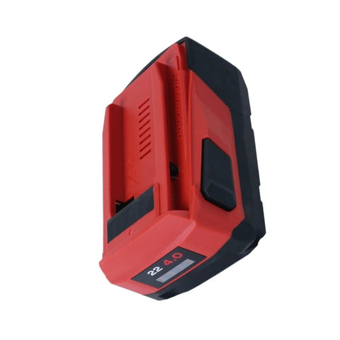 High Capacity 4.0Ah Lithium Ion Battery Replacement For Hilti B22 And 18V 21.6V 22V Cordless Power Tools in red with black trim