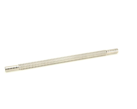 Flexible Range Tube Three Eighths Inch By Nine Inch For Food Service Equipment Replacement Part For Stove And Oven Durable Easy Install Pro Kitchens For Chefs, stainless steel