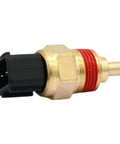 Direct Bolt On Engine Coolant Temperature Sensor Sender Switch Fits Hyundai Accent L4 1.5L, brass body with connector.
