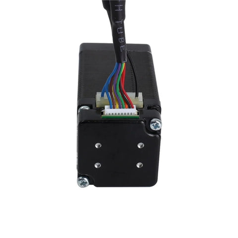 Back view of 11 Closed Loop Stepper Motor With Magnetic Encoder 14Ncm Torque 0.67A Current 5mm Shaft showing connector